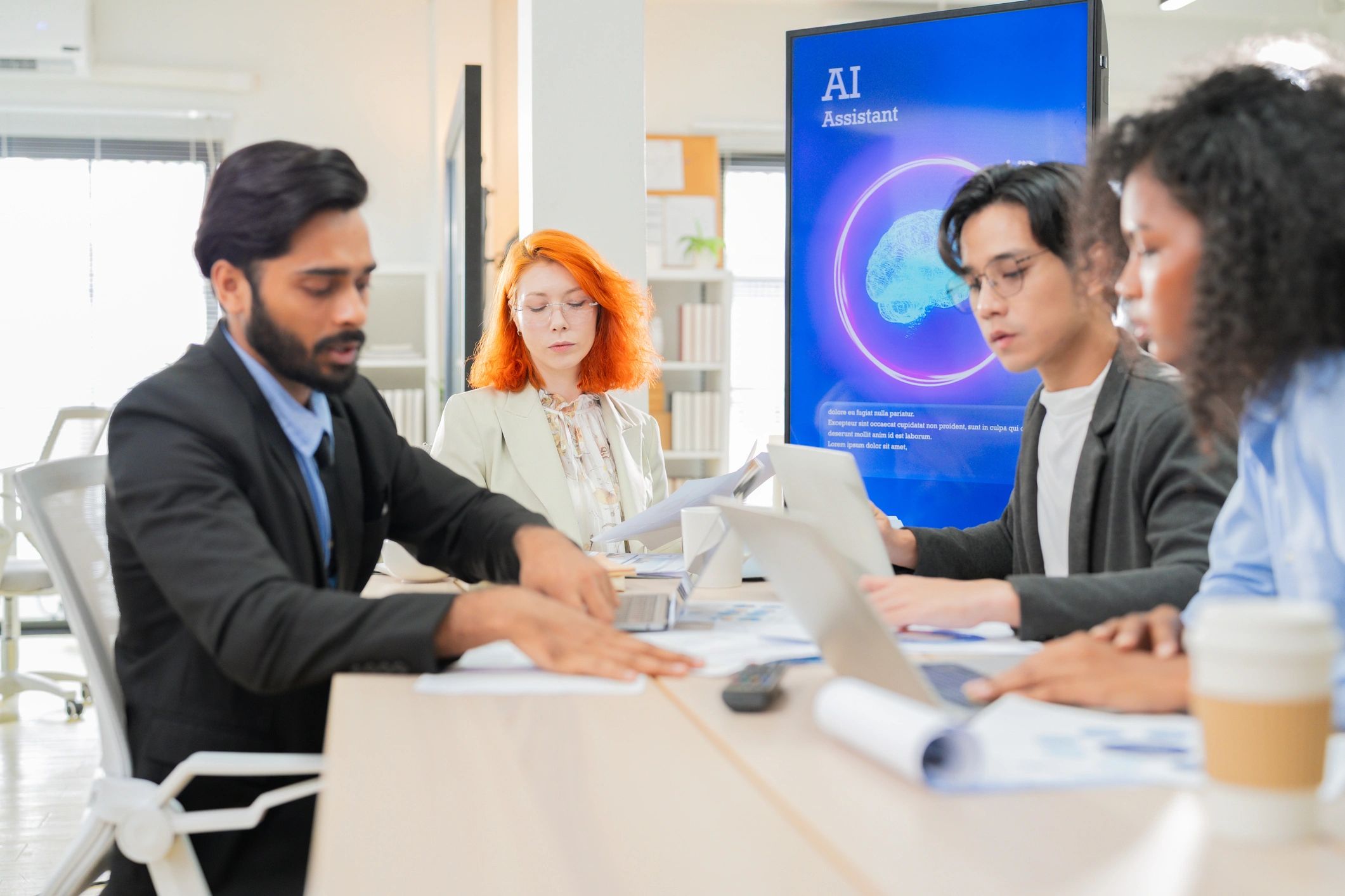AI document processing team modern technology